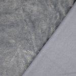 mausgrau | Alpenfleece / Sweat uni, grau