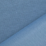 bleu denim | Tissu sweat polaire alpine Flo, bleu denim
