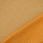 jaune moutarde | Tissu sweat polaire alpine Janine, jaune moutarde chiné