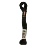 noir | Fil à broder mouliné Anchor 4 brins, noir