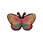 multicolore | Patch écusson thermocollant Papillon Lara