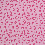 roze | Badpakstof luipaard, roze