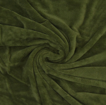 vert mousse | Tissu éponge bambou, vert mousse