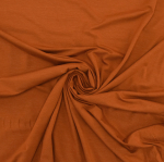 terracotta | Bamboe jersey uni, terracotta