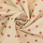 altrosé | Baumwoll Cretonne Little Dots, altrosé