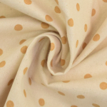 beige | Baumwoll Cretonne Little Dots, beige