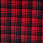 rot | Baumwoll Flanell Karolina, rot