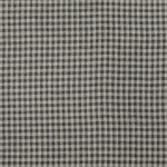 donkergrijs | Katoenen flanel Small checks, donkergrijs