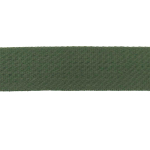 altgrün | Baumwoll-Gurtband uni altgrün 38 mm