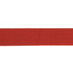 rood | Katoenen tassenband uni rood 38 mm