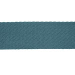 stahlblau | Baumwoll-Gurtband uni stahlblau 38 mm