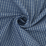 blau | Baumwoll-Karo Zefir 0,25 cm blau