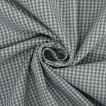 grau | Baumwoll-Karo Zefir 0,25 cm grau