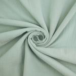 menthe | Tissu double gaze de coton, 280cm, menthe