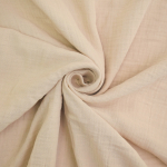 sable | Tissu double gaze de coton, 280cm, sable