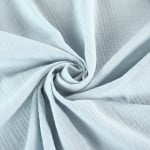 alice blau | Baumwoll Musselin, alice blau