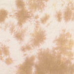 beige | Katoenen mousseline double gauze Batik Stains, beige