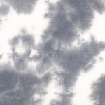 grijs | Katoenen mousseline double gauze Batik Stains, grijs