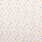 multicolore | Tissu double gaze de coton Color Dots, multicolore