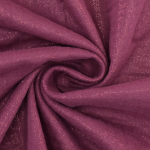 bessenkleurig | Katoenen mousseline double gauze glitter, bessenkleurig