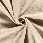 nature | Cotton muslin linenlook, natural