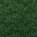 groen | Katoenen stof big dots, groen