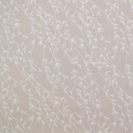 hellbeige | Baumwoll Popeline Leaves, hellbeige