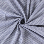 gris | Tissu en coton The Flowers, gris
