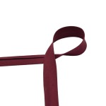 bordeauxrood | Katoenen biaisband 20 mm, bordeauxrood