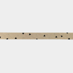 beige | Biais couture coton 2cm, Éclaboussures, beige
