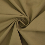 khaki | Cotton fabric stretch poplin paper touch, khaki