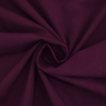 plum | Cotton fabric stretch poplin paper touch, plum