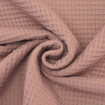 vieux rose | Tissu nid d'abeille gaufré, vieux rose