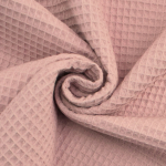 poederroze | Wafeldoek, poederroze