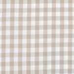 beige | Baumwoll Zefir Karo 17 mm, beige