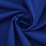 bleu royal | Tissu coton cretonne fanion, bleu royal