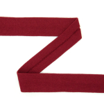 bordeaux | Baumwolljersey - Einfassband quer, bordeaux