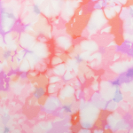 bleu | Tissu jersey de coton batik, rose fuchsia
