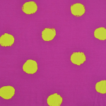 rouge magenta | Tissu jersey de coton à pois Big Dots, rouge magenta