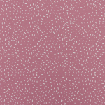 oudroze | Katoenjersey confetti, oudroze
