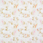 beige | Tissu jersey de coton Lapins Cute Bunnies, beige