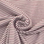 oud blauwpaars | Katoenjersey Emma gestreept, oud blauwpaars
