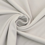 gris clair | Tissu jersey de coton uni Emma, gris clair