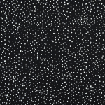 noir | Tissu jersey de coton à pois flying dots, noir