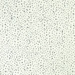 gebroken wit | Katoenjersey flying dots, gebroken wit