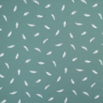 oudmint | Katoenjersey flying feather, oudmintgroen