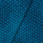 blau | Baumwolljersey Malomi Panel Drachenhaut blau 150 x 65 cm