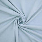 bleu clair | Tissu jersey de coton Fleurs Daisies, blue clair