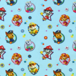 hellblau | Baumwolljersey Paw Patrol, hellblau