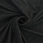 anthrazit | Baumwolljersey uni, anthrazit-meliert